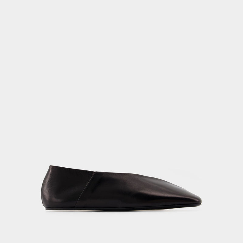 Ballerines - Jil Sander - Cuir - Noir