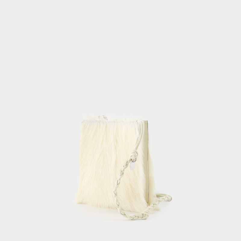 Sac À Bandoulière Tangle Small - Jil Sander - Cuir - Blanc