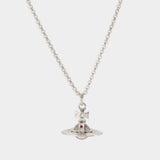 Collier New Tiny Orb - Vivienne Westwood - Métal - Gris