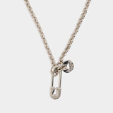 Collier Man. Imogene - Vivienne Westwood - Métal - Gris