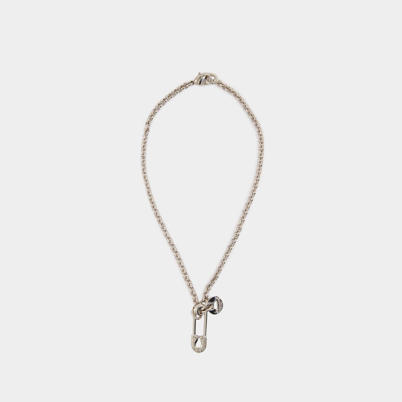 Collier Man. Imogene - Vivienne Westwood - Métal - Gris