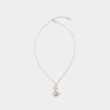 Collier Pina Small Orb - Vivienne Westwood - Métal - Gris