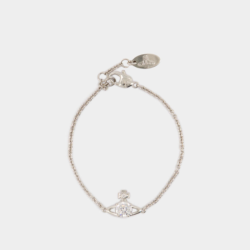 Bracelet Reina Small - Vivienne Westwood - Argent - Blanc