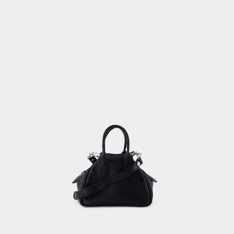 Sac À Main Small Yasmine - Vivienne Westwood - Cuir - Noir