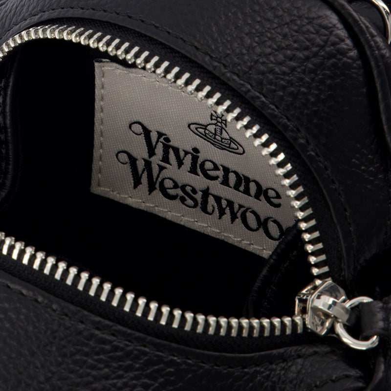 Sac À Main Small Yasmine - Vivienne Westwood - Cuir - Noir