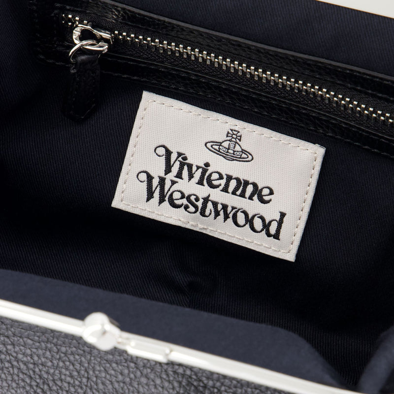 Sac À Main Granny Frame - Vivienne Westwood - Cuir - Noir