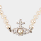 Bracelet Olympia Pearl - Vivienne Westwood - Métal - Blanc