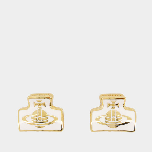 Barrettes Mini Claw - Vivienne Westwood - Métal - Doré
