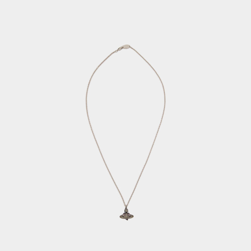 Collier Man. Diamante Heart - Vivienne Westwood - Métal - Noir