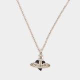 Collier Man. Diamante Heart - Vivienne Westwood - Métal - Noir