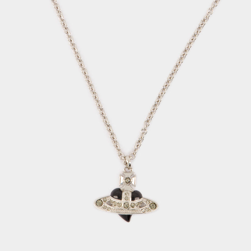 Collier Man. Diamante Heart - Vivienne Westwood - Métal - Noir