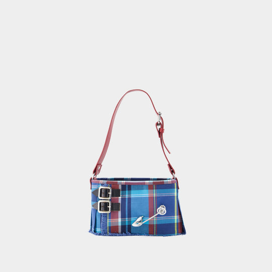 Sac Porté Épaule Heather - Vivienne Westwood - Synthétique - Bleu