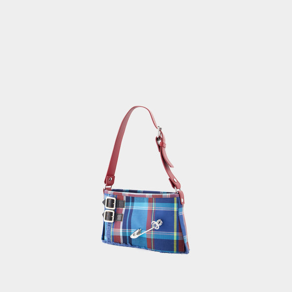 Sac Porté Épaule Heather - Vivienne Westwood - Synthétique - Bleu