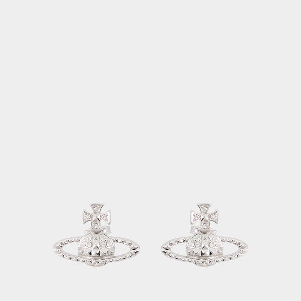 Boucles D'Oreilles Mayfair Bas Relief - Vivienne Westwood - Argent - Argenté