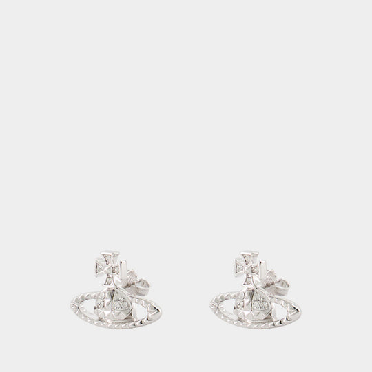 Boucles D'Oreilles Mayfair Bas Relief - Vivienne Westwood - Argent - Argenté