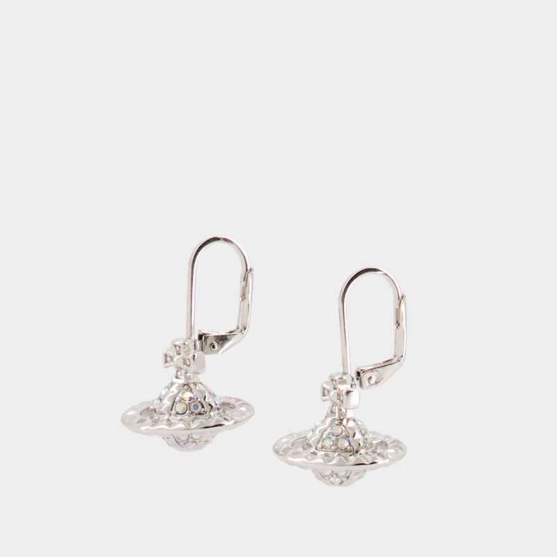 Boucles D'oreilles Mayfair Small - Vivienne Westwood - Métal - Gris