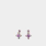 Boucles D'oreilles Maitena - Vivienne Westwood - Métal - Gris