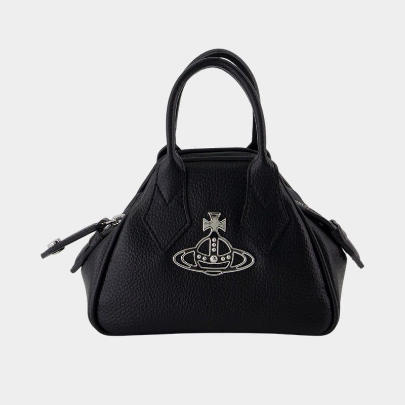 Sac À Main Mini Yasmine - Vivienne Westwood - Cuir - Noir