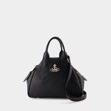 Sac À Bandoulière Yasmine Small - Vivienne Westwood - Cuir - Noir