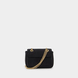 Sac À Bandoulière Small - Vivienne Westwood - Cuir - Noir