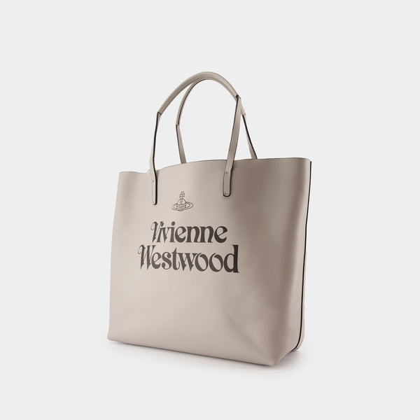 Cabas Studio - Vivienne Westwood - Cuir - Gris