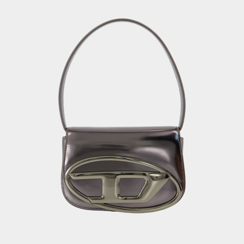 Sac Porté Épaule 1DR - DIESEL - Cuir - Métallique