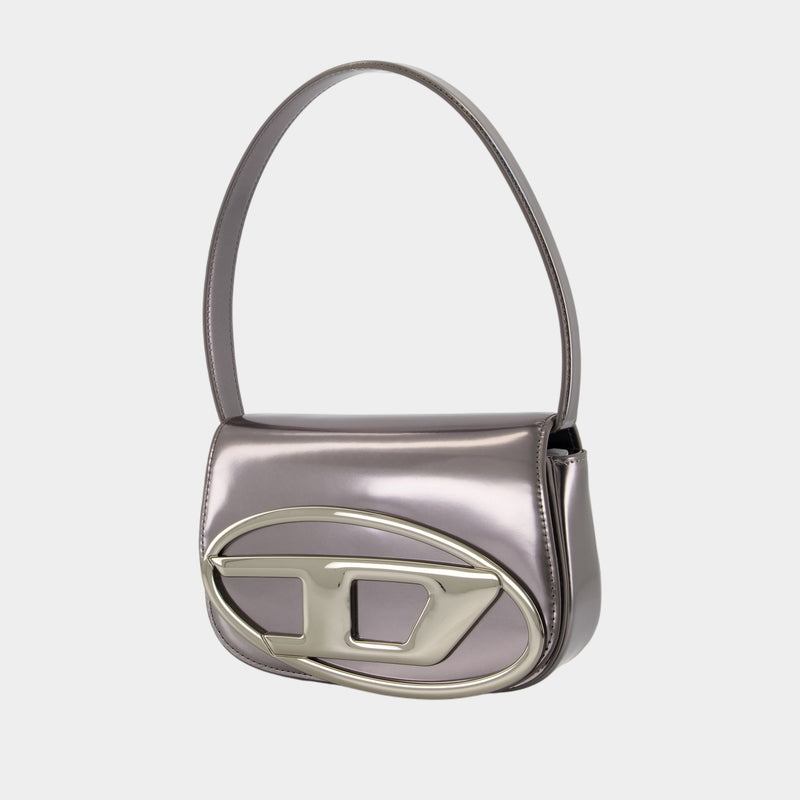 Sac Porté Épaule 1DR - DIESEL - Cuir - Métallique