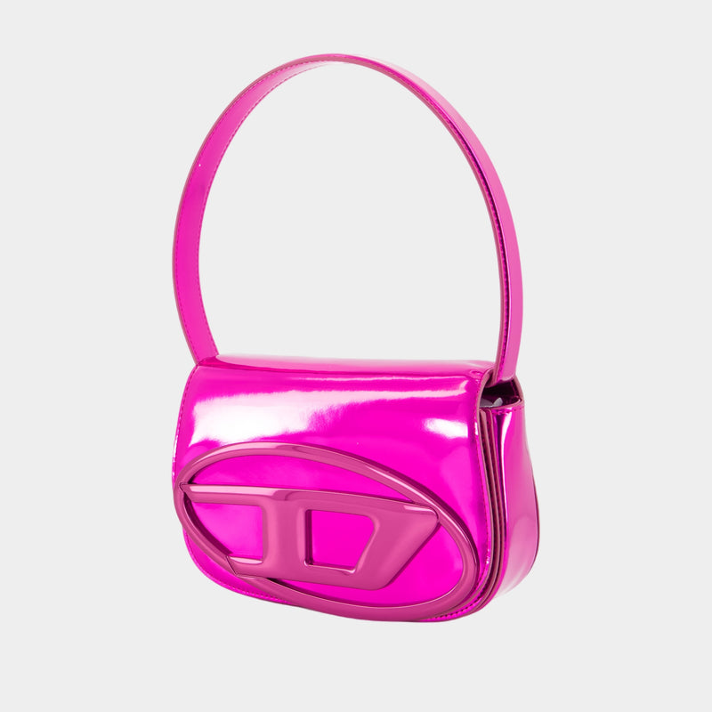 Sac Porté Épaule 1DR - DIESEL - Cuir - Fushia