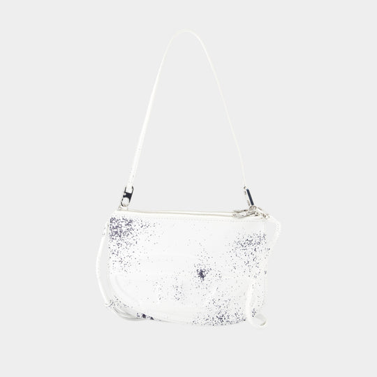 Pochette 1DR Twin - DIESEL - Cuir - Blanc