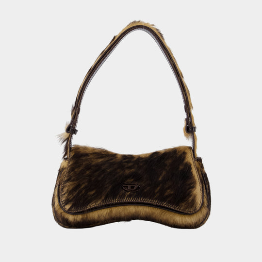 Pochette Play - DIESEL - Cuir - Marron