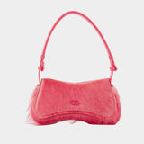 Pochette Play - DIESEL - Cuir - Rose