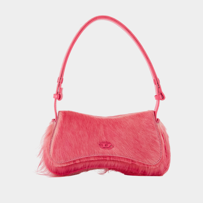Pochette Play - DIESEL - Cuir - Rose