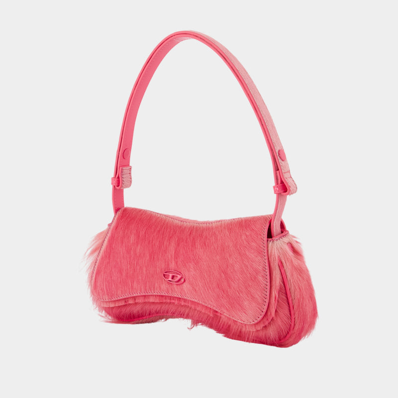 Pochette Play - DIESEL - Cuir - Rose