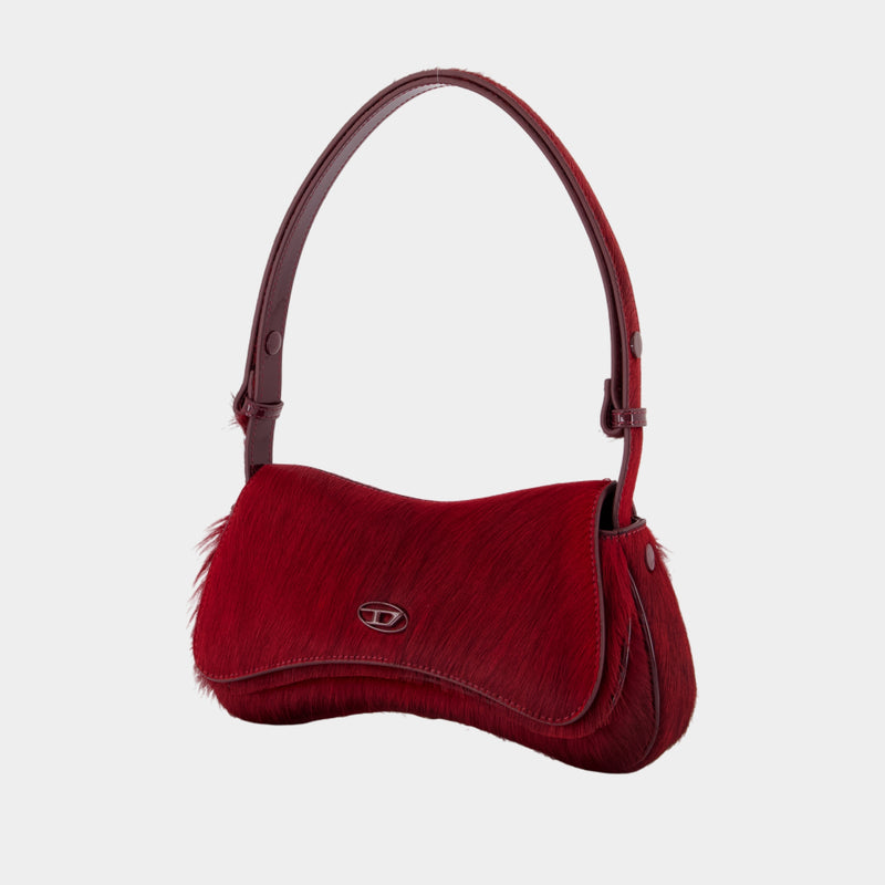 Pochette Play - DIESEL - Cuir - Bordeaux