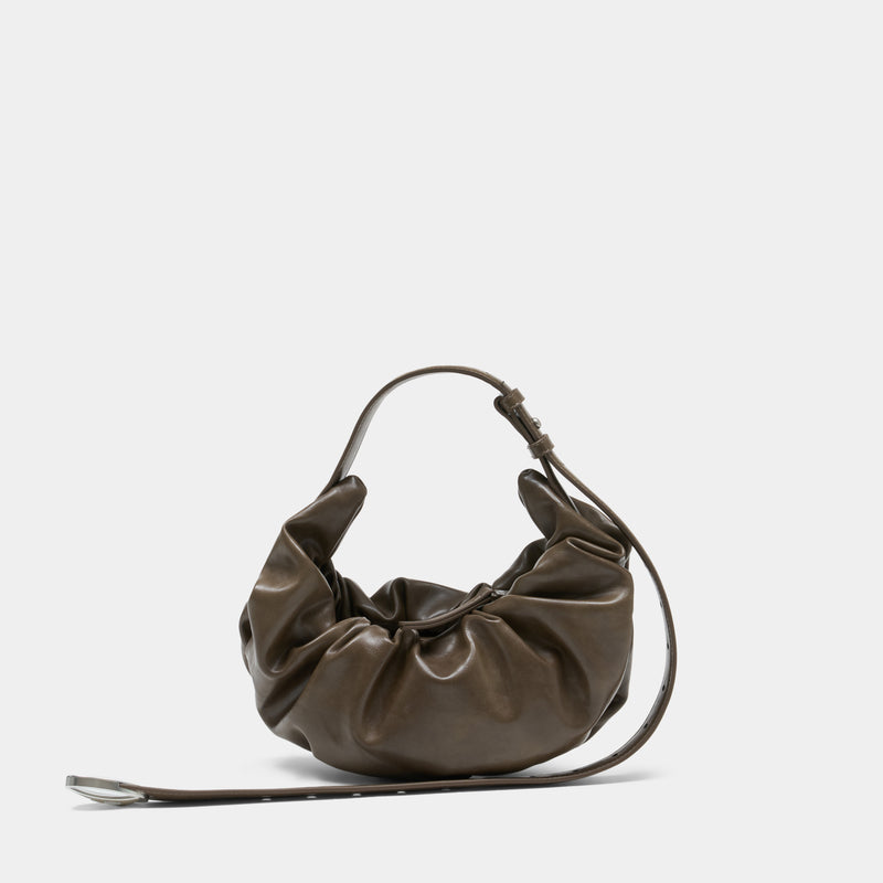 Sac Porté Épaule Grab-D Small - DIESEL - Synthétique - Marron