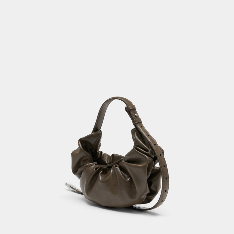 Sac Porté Épaule Grab-D Small - DIESEL - Synthétique - Marron