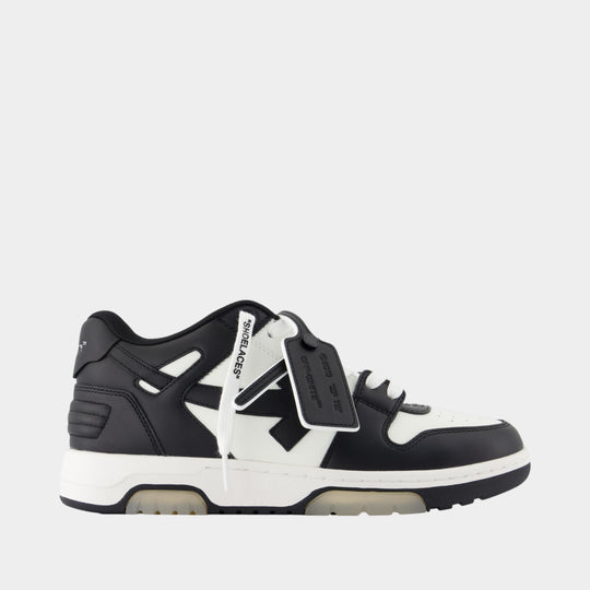 Sneakers Out Of Office - OFF WHITE - Cuir - Noir