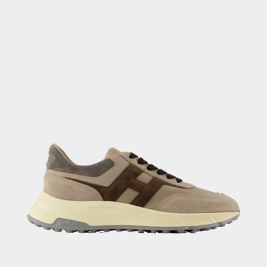 Sneakers  Hyperlight Allacciato H - Hogan - Cuir - Marron