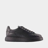 Sneakers H677 Allacc H Fori - Hogan - Cuir - Noir