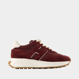 Sneakers H641 Allacciato H - Hogan - Cuir - Bordeaux