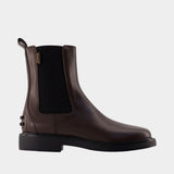 Bottes Gomma - Tod's - Cuir - Marron