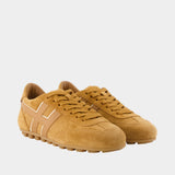 Sneakers H693 Allacciato H - Hogan - Cuir - Marron