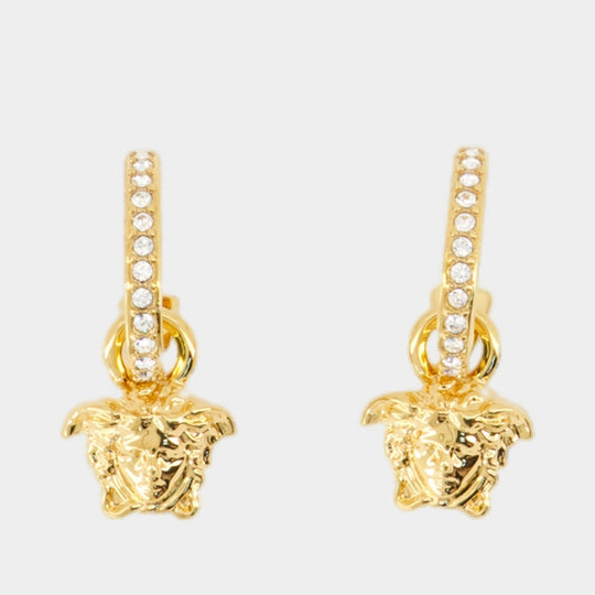 Boucles D'oreilles - Versace - Métal - Doré