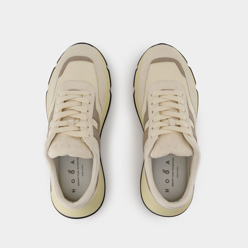 Sneakers Hogan Hyperlight - Hogan - Cuir - Beige