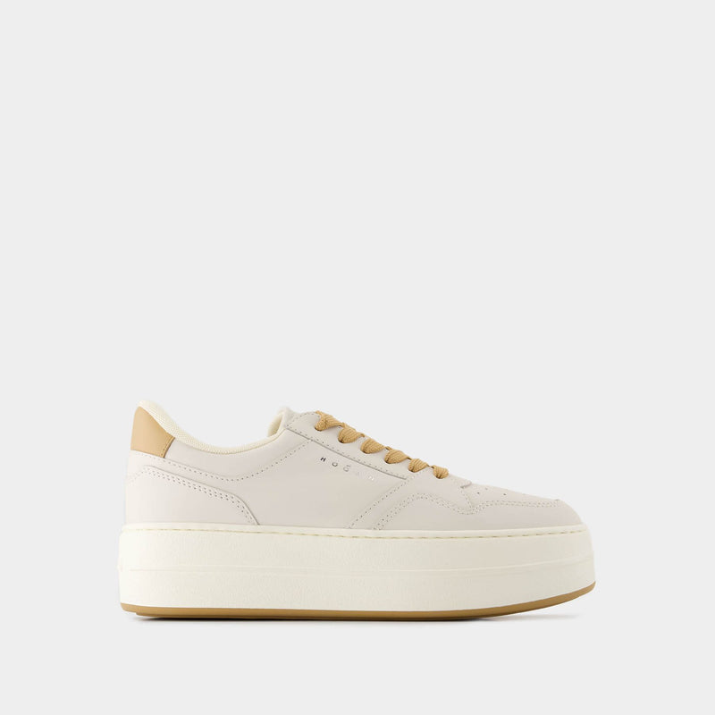 Sneakers H670 - Hogan - Cuir - Blanc