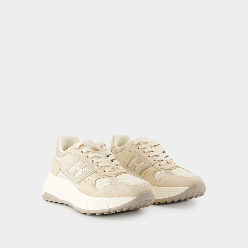 Sneakers H669 - Hogan - Cuir - Blanc