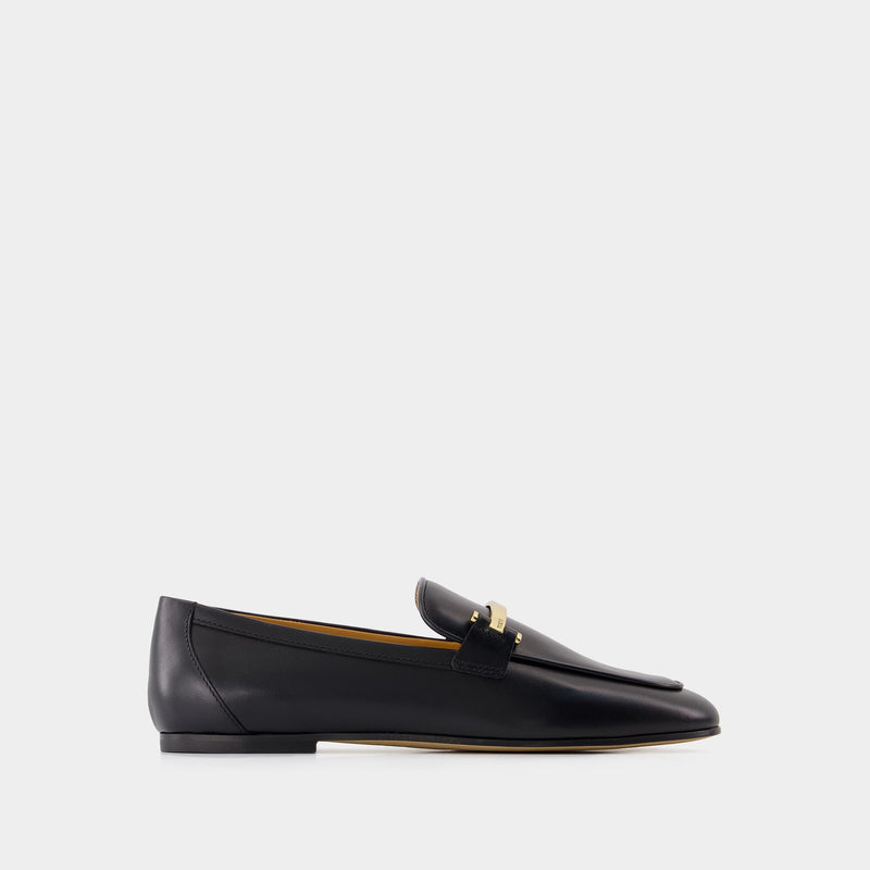 Chaussures Plates Barreta - Tod's - Cuir - Noir