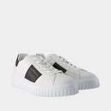Sneakers H-Stripes Allacciato Banda - Hogan - Cuir - Multi