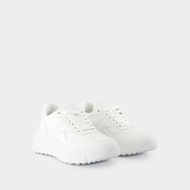 Sneakers H669 - Hogan - Cuir - Blanc