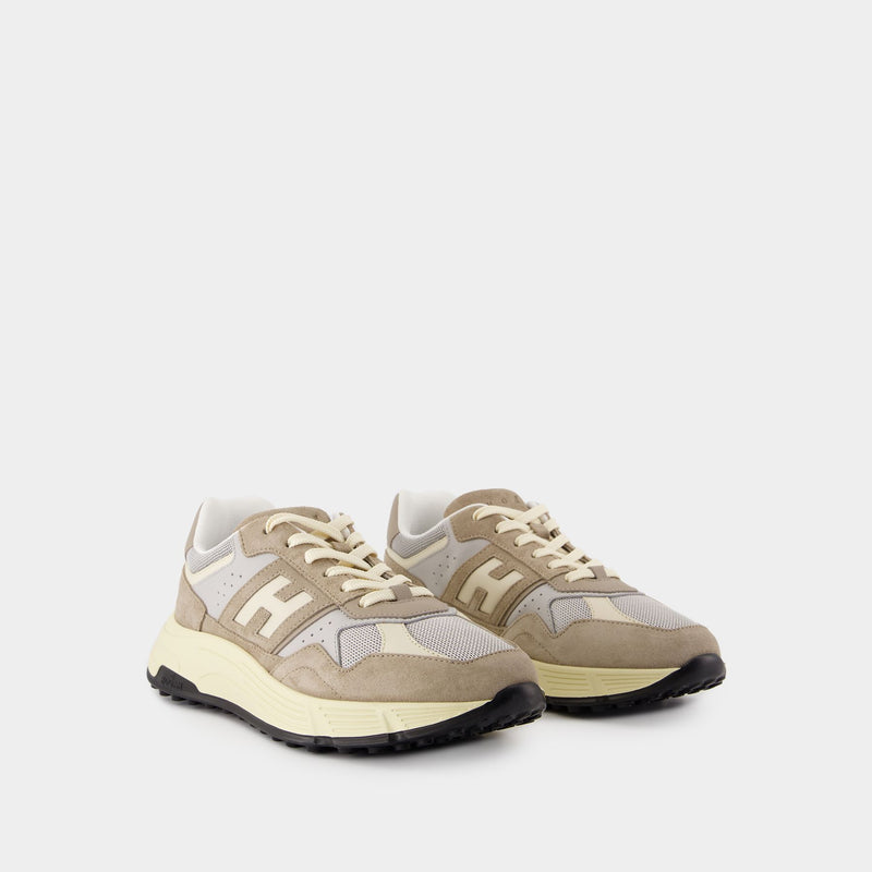 Sneakers Hogan Hyperlight - Hogan - Cuir - Kaki